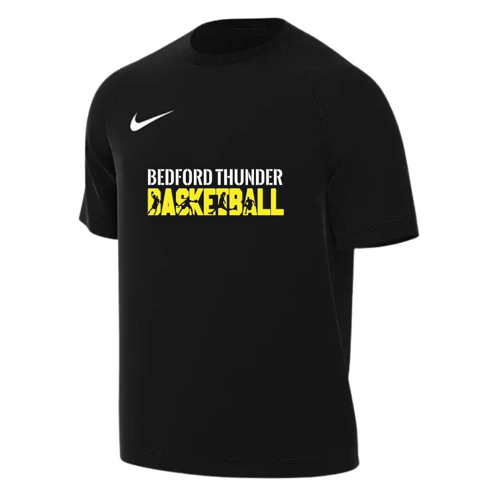 Beford Thunder Men's Black Graphic Tee