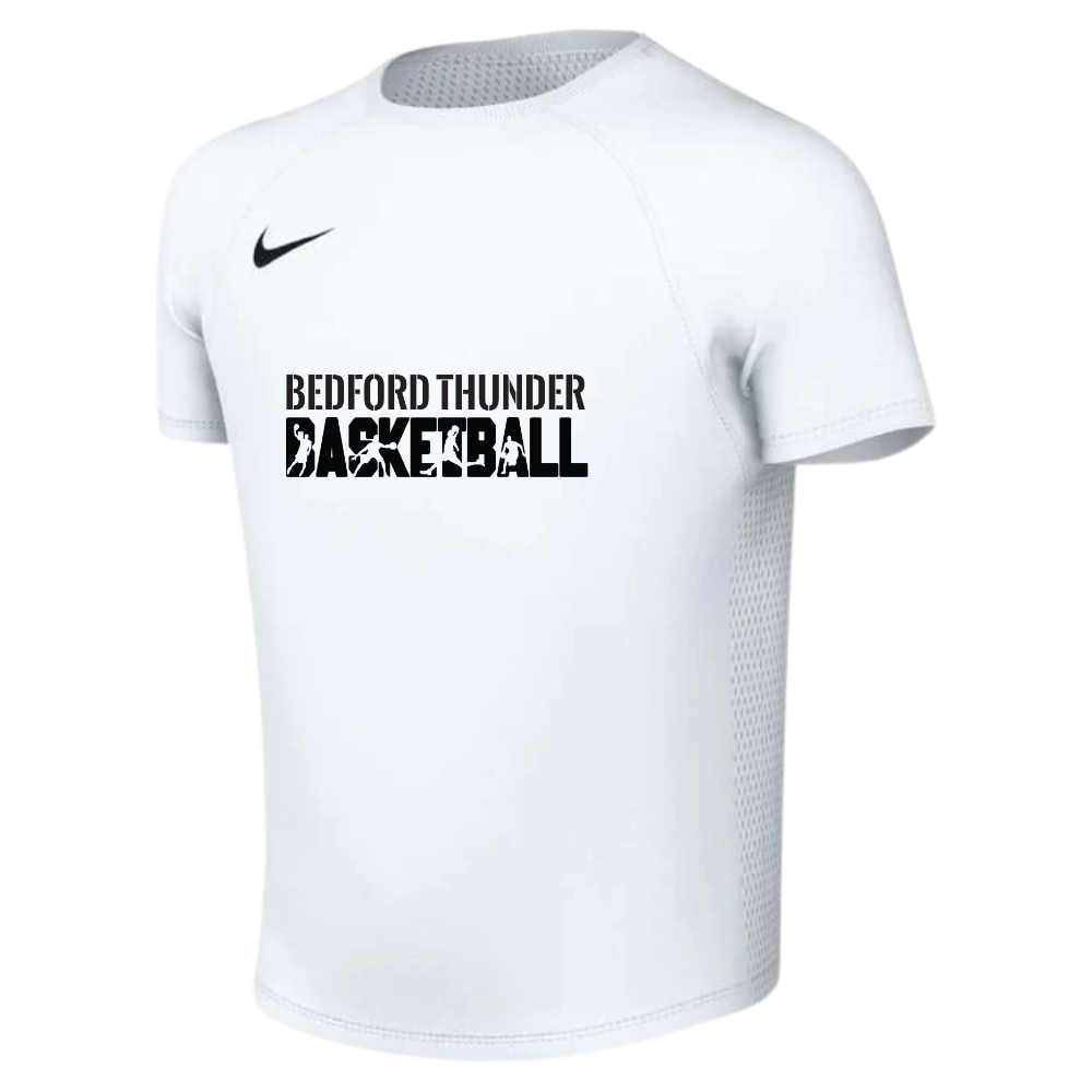 Beford Thunder Men's White Graphic Tee