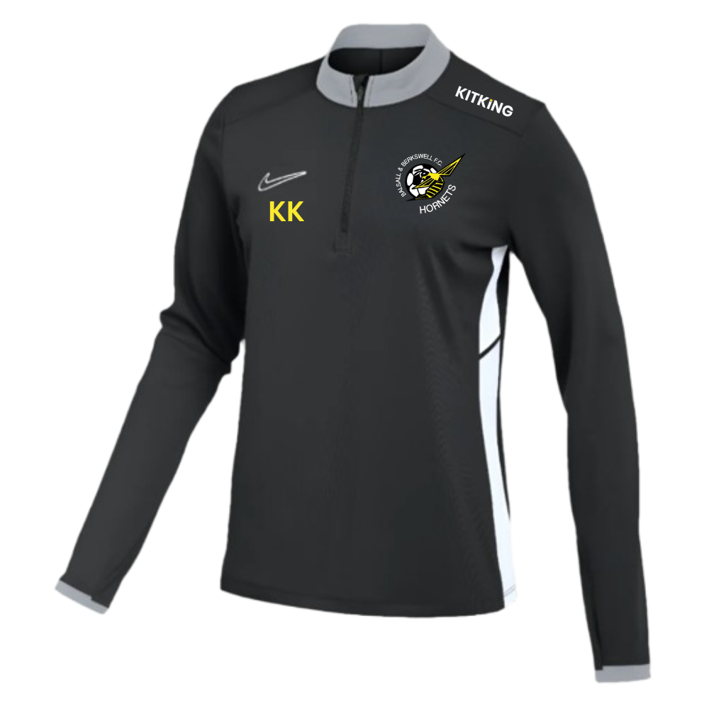 B&B Hornets FC Womens 1/4 Zip Drill Top