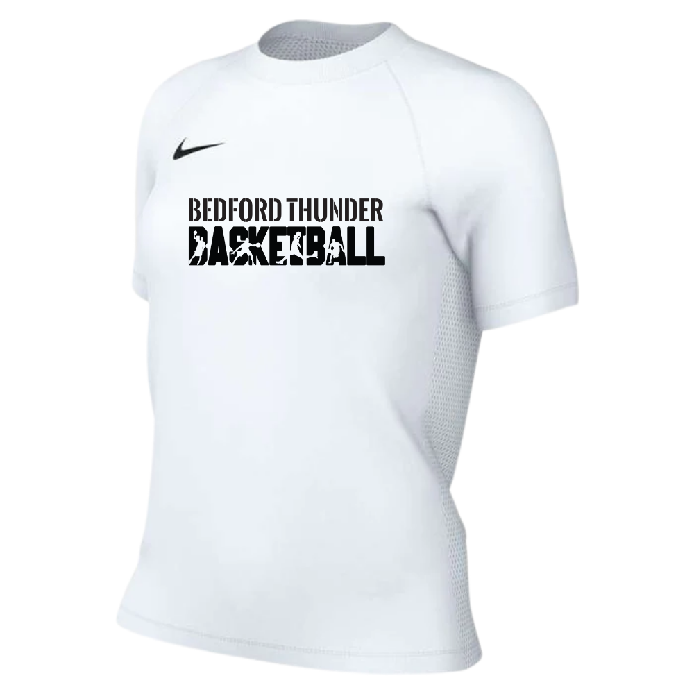 Beford Thunder Women's White Graphic Tee's