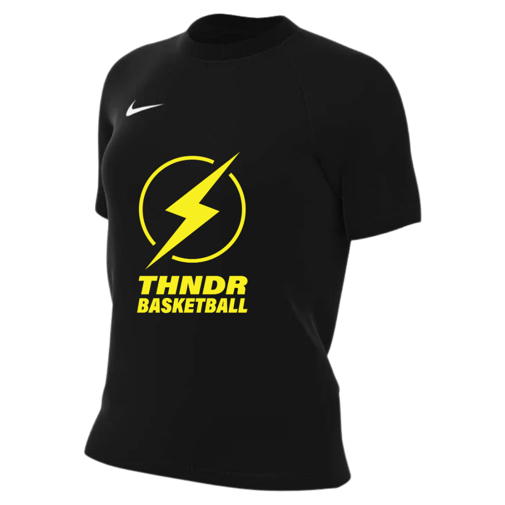 Beford Thunder Women's Black Graphic Tee's