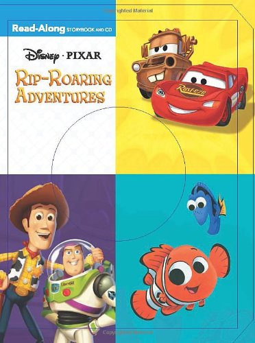 DISNEY PIXAR RIP-ROARING ADVENTURES 3-IN-1 READ-ALONG STORYB