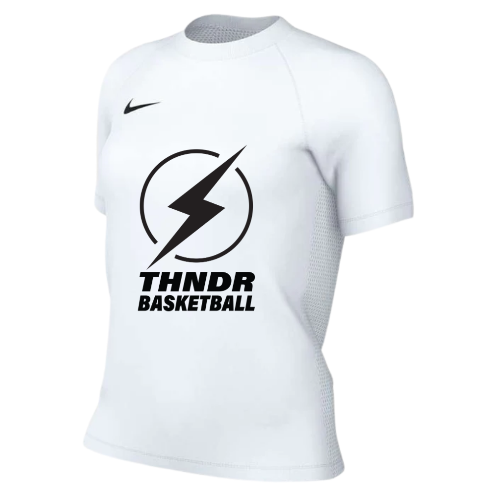 Beford Thunder Women's White Graphic Tee's