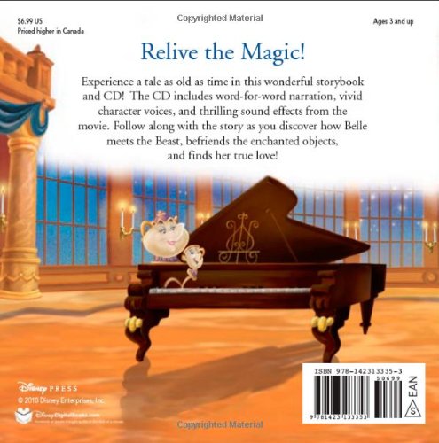 BEAUTY AND THE BEAST READ-ALONG STORYBOOK AND CD