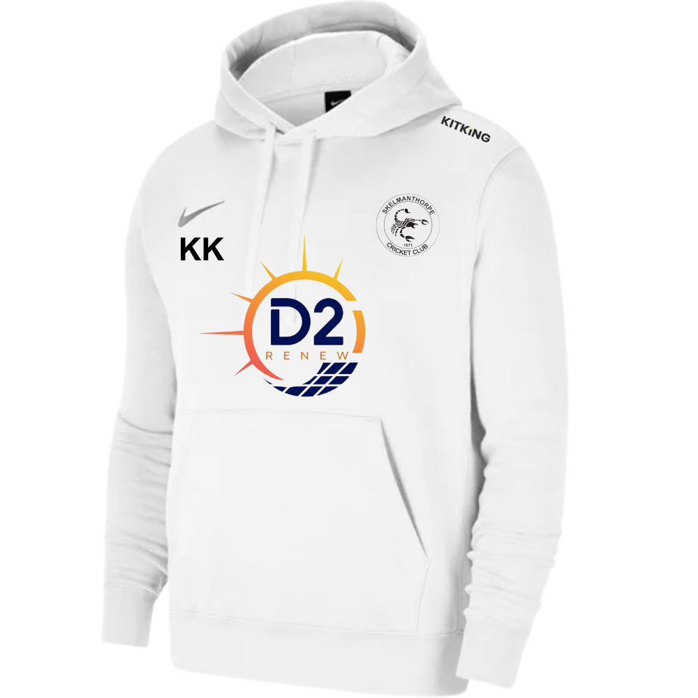 Skelmanthorpe CC White Hoodie