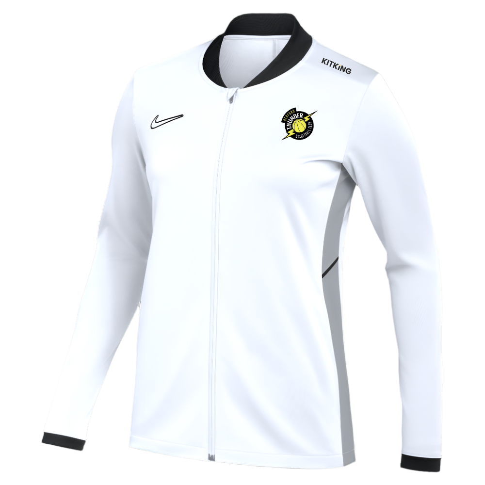 Bedford Thunder 2026 White Women's Track Jacket