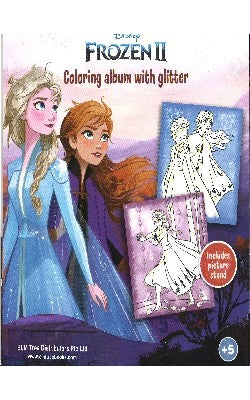 Coloring Album With Glitter: Frozen 2