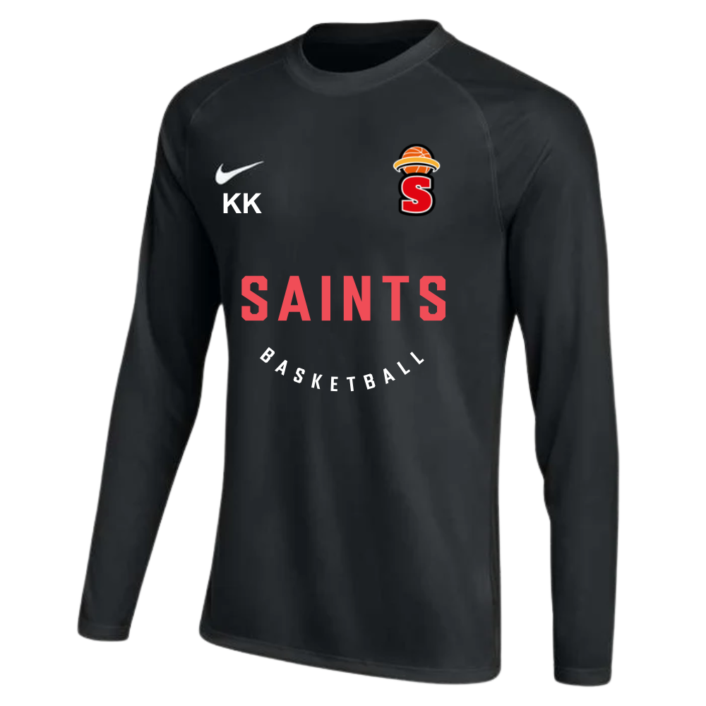 Saints Basketball Long Sleeve Shooting Shirt
