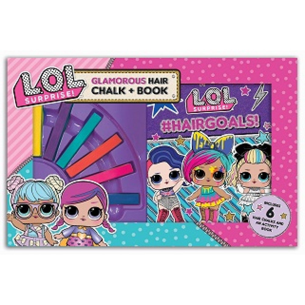 LOL SURPRISE HAIR CHALK BOOK AND KIT