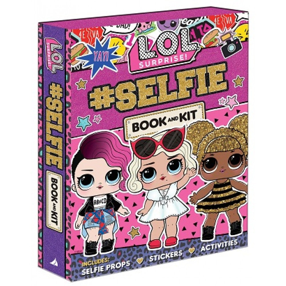 LOL SURPRISE SELFIE BOOK AND KIT