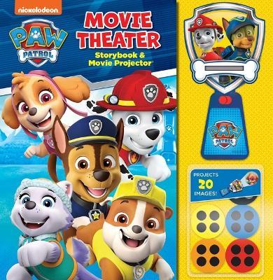 Movie Theater Story Book And Movie Projector : PAW PATROL