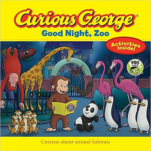 CURIOUS GEORGE GOOD NIGHT, ZOO