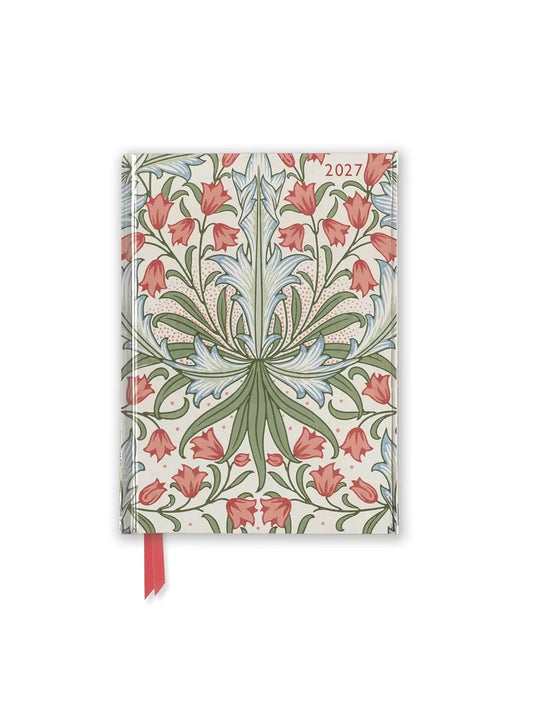 2027 Slimline Pocket Diary William Morris