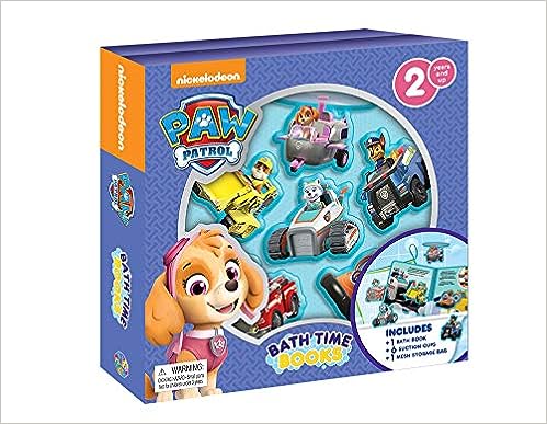 BATH TIME BOOKS NICK PAW PATROL GIRL