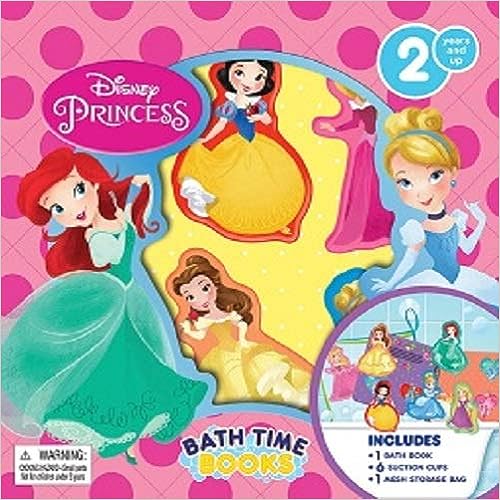 BATH TIME BOOKS: DISNEY PRINCESS JR