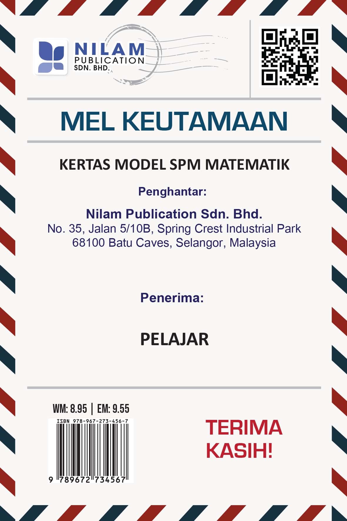 Kertas Model SPM Matematik Dwibahasa 2022