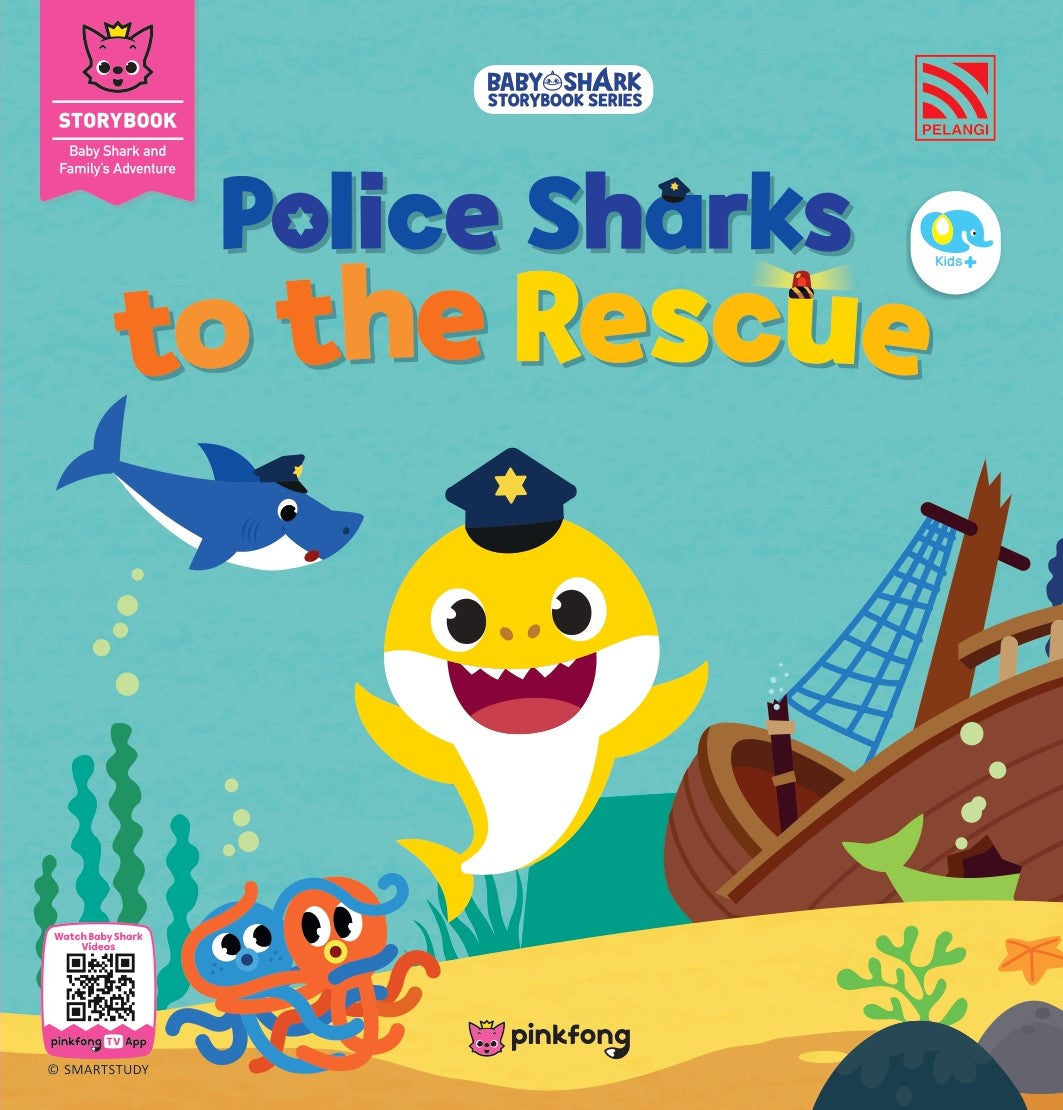 Baby Shark Storybook Series: Police Sharks to the Rescue