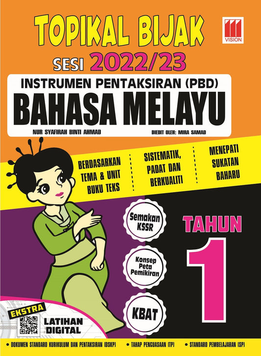 Topikal Bijak Sesi 2022/23 Bahasa Melayu Tahun 1