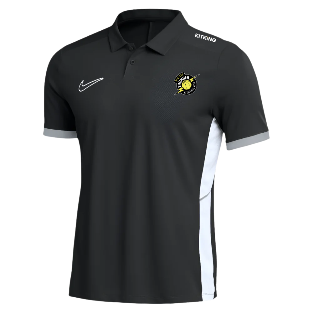 Bedford Thunder 2026 Black Polo Shirt