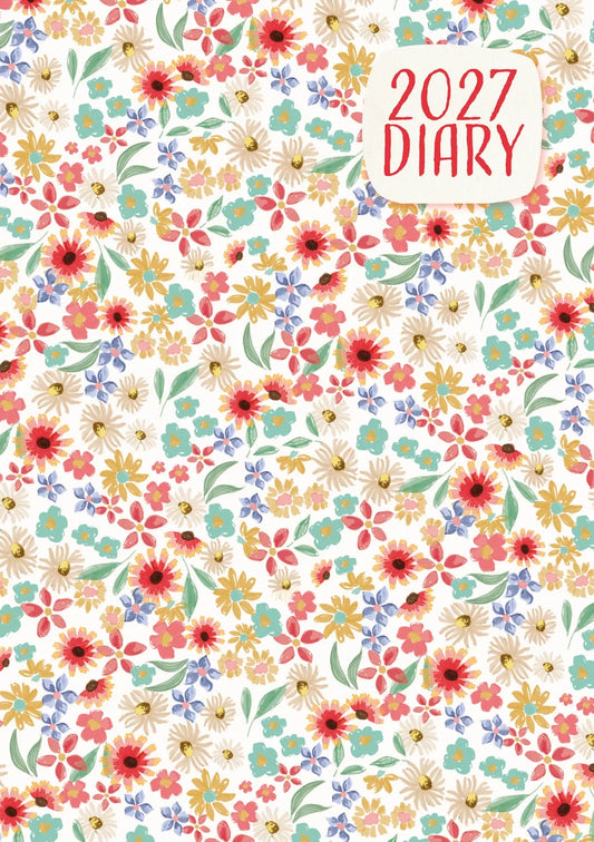 2027 A6 Flexi Diary Garden Days (RR277035)