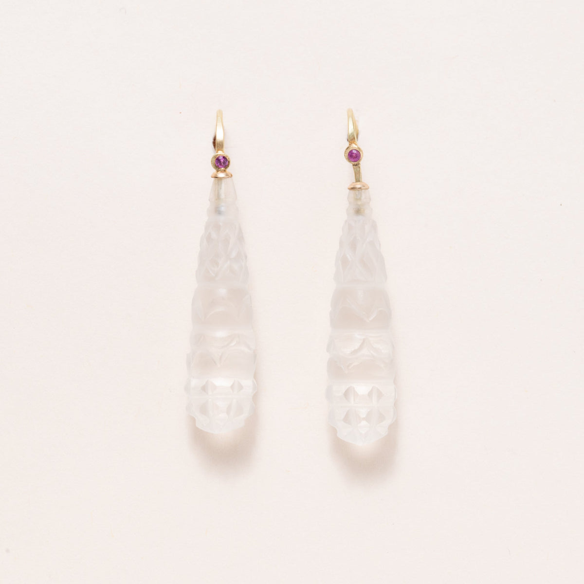 Quartz Earrings