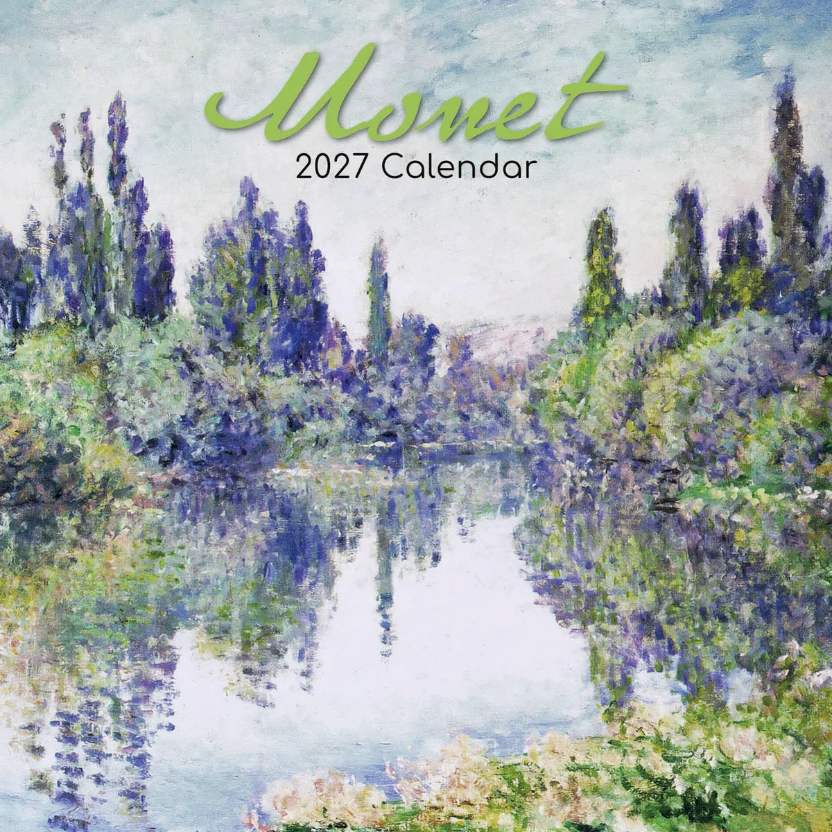 2027 Square Wall Calendar Monet (RR271110)