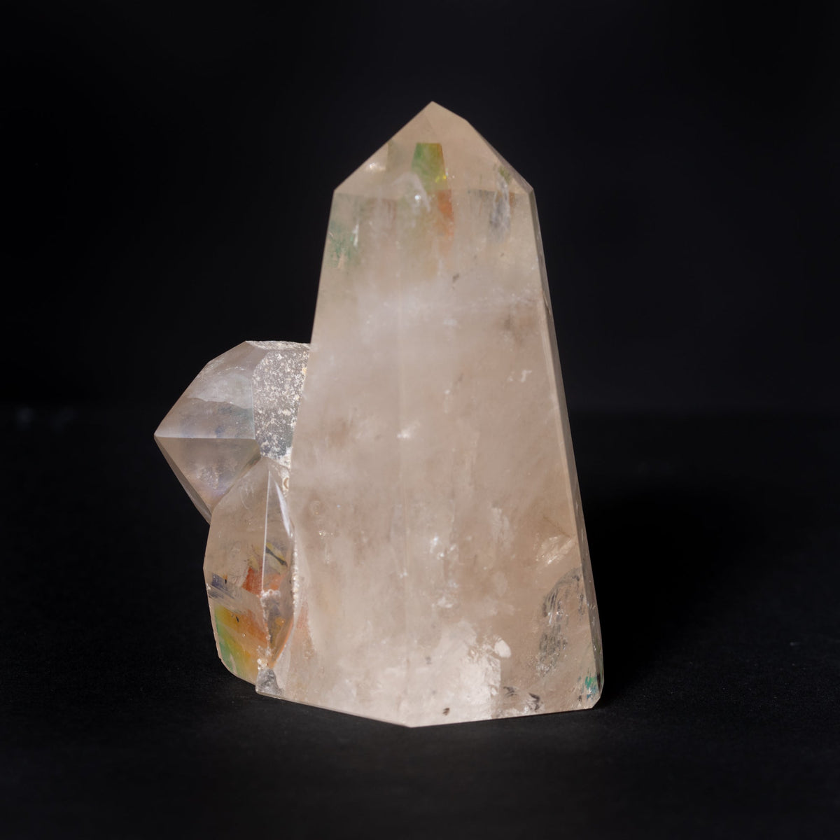Aura Quartz Double Crystal Tower, 1kg