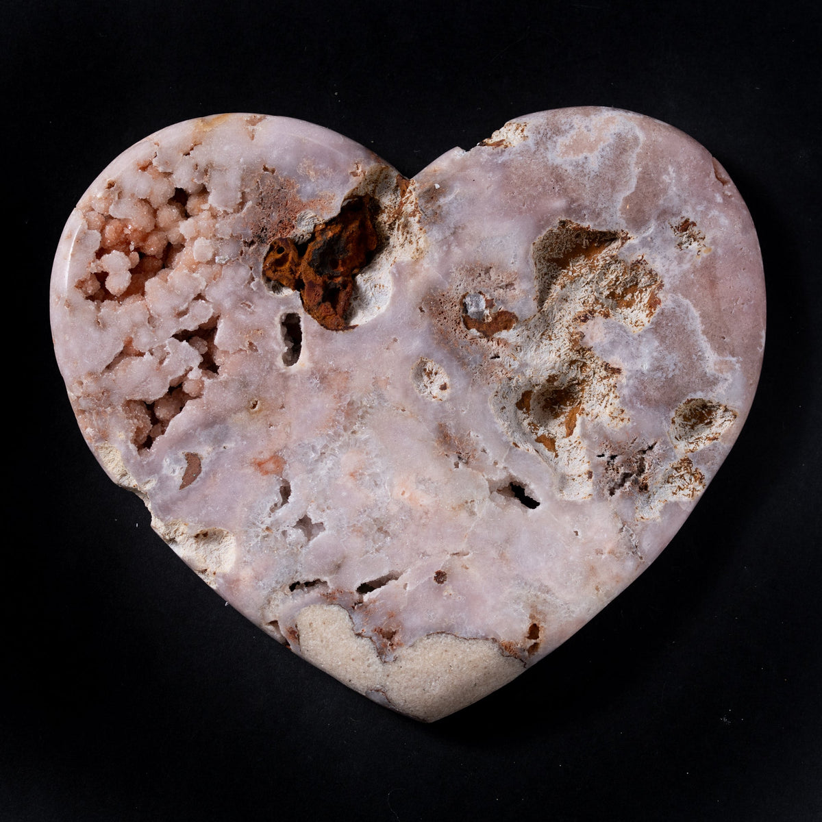 Aura Quartz Heart (Flat), 1.2kg