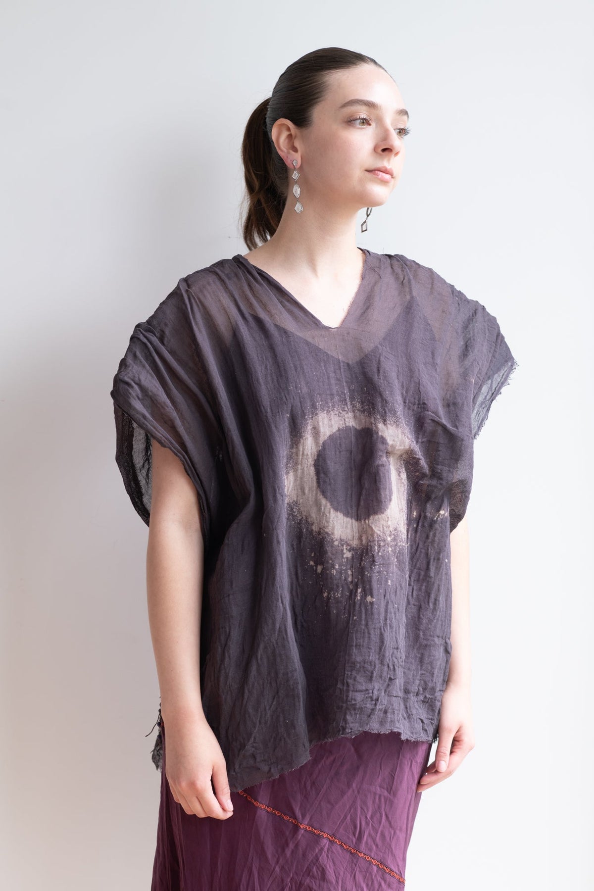 Hand Dyed Organic Cotton from Oaxaca Top 4