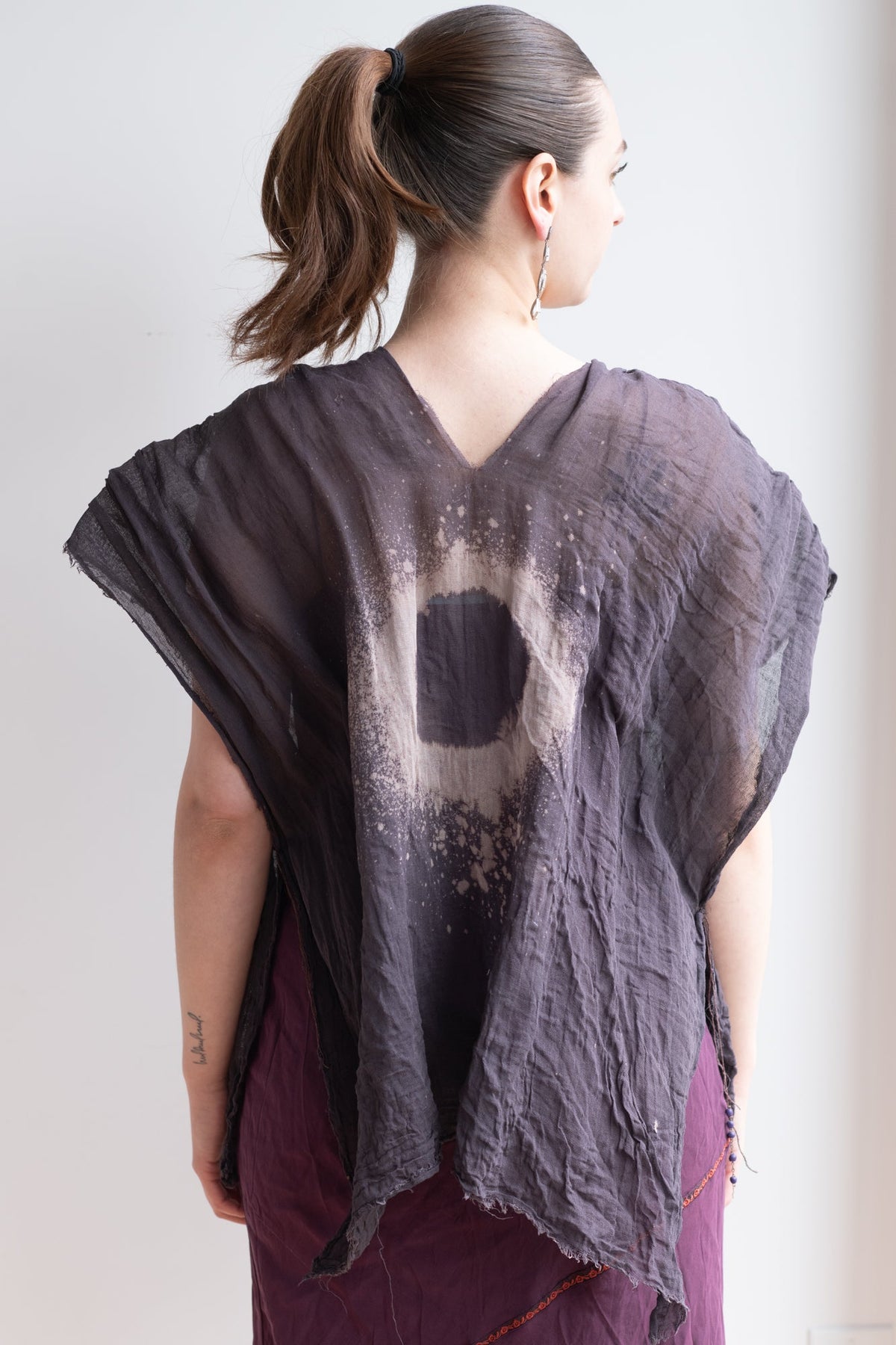 Hand Dyed Organic Cotton from Oaxaca Top 4