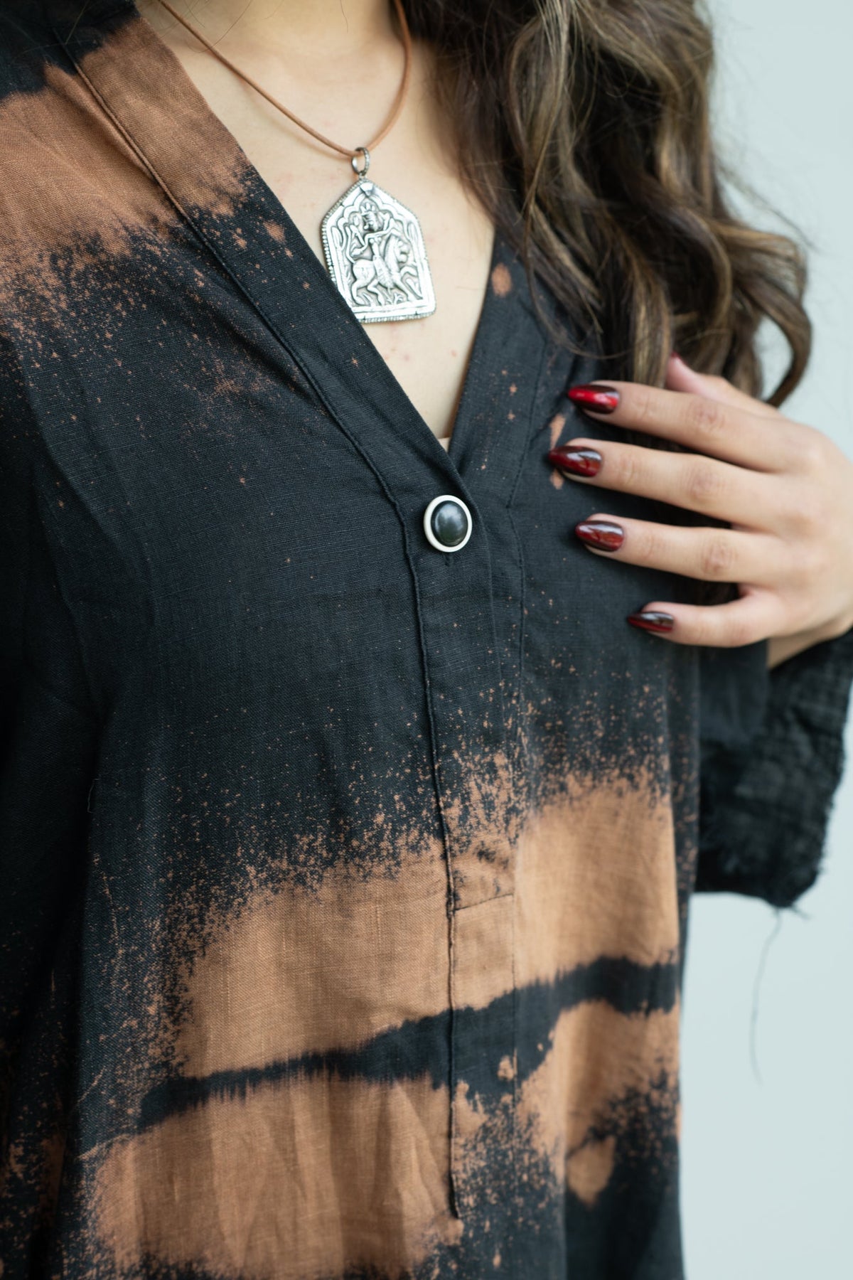 Hand Dyed Cotton Shirt