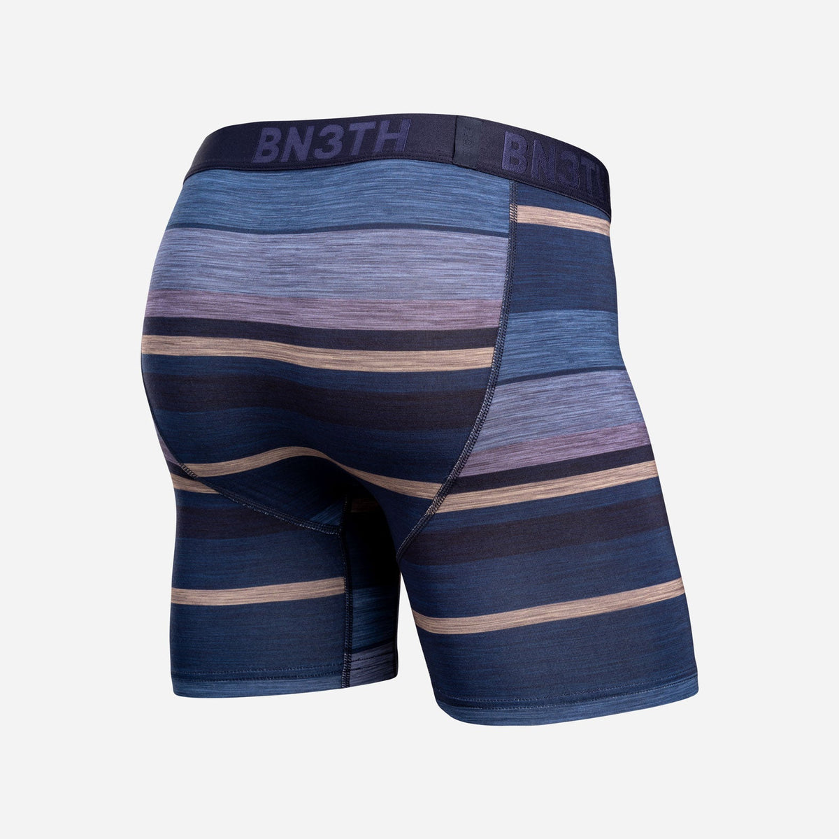 Classic Icon Boxer Brief: Thick Stripe - Navy