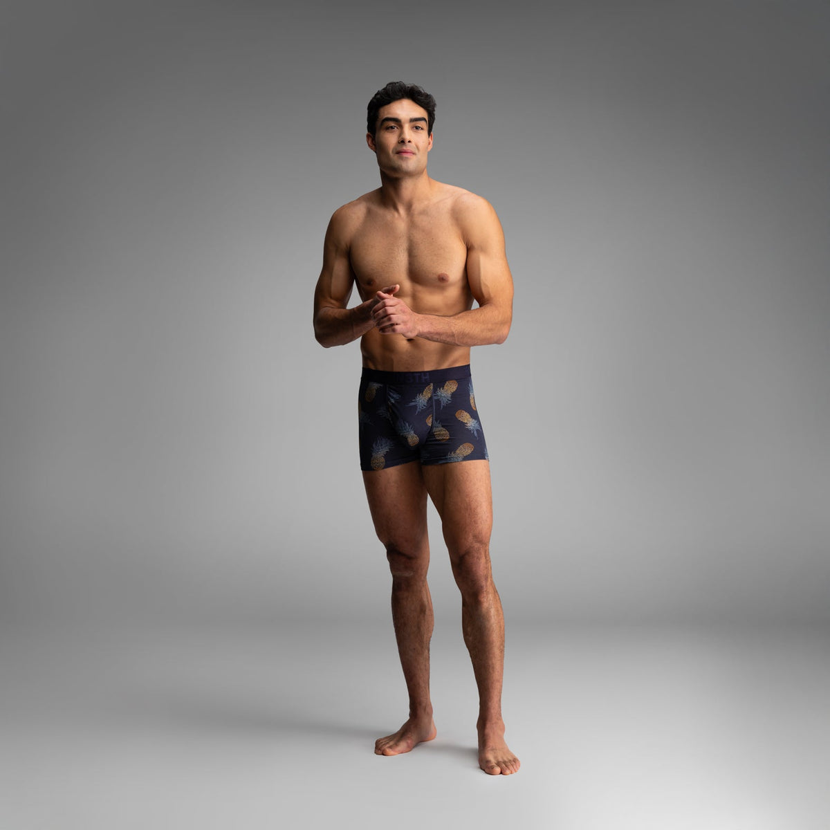 Classic Icon Trunk: Pineapple Ombre - Dark Navy