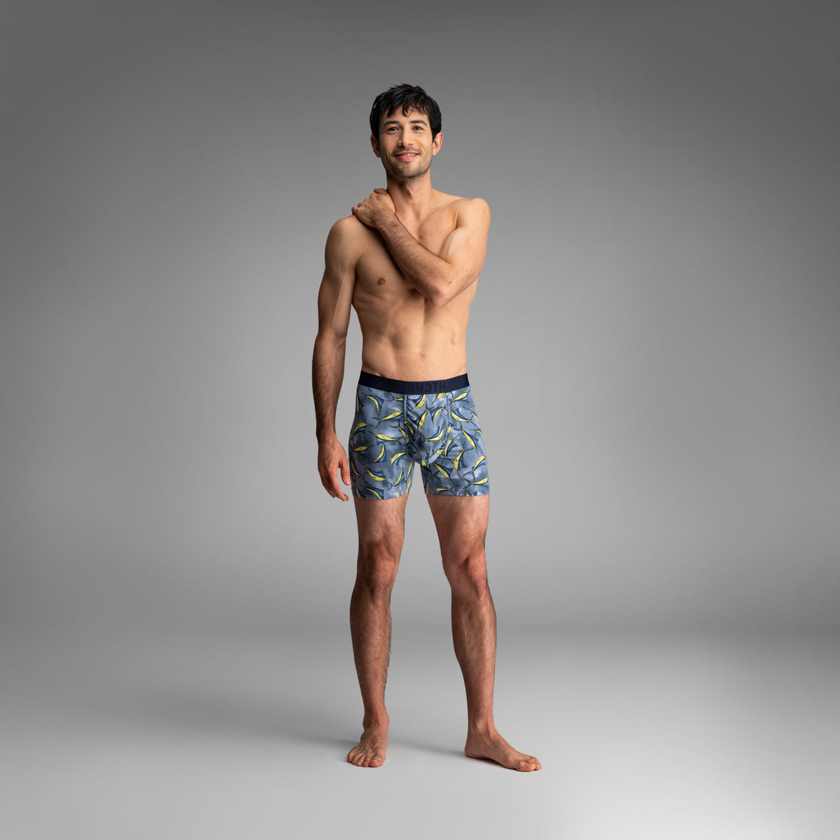 Essentials Boxer Brief: Deep Blue Strike - Mirage