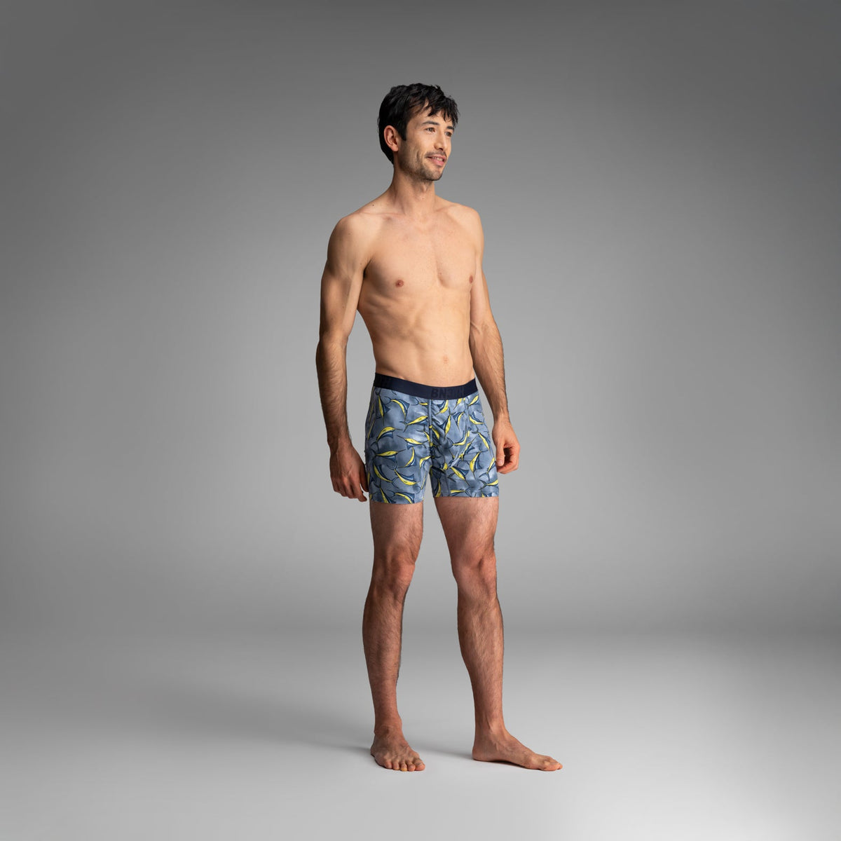 Essentials Boxer Brief: Deep Blue Strike - Mirage