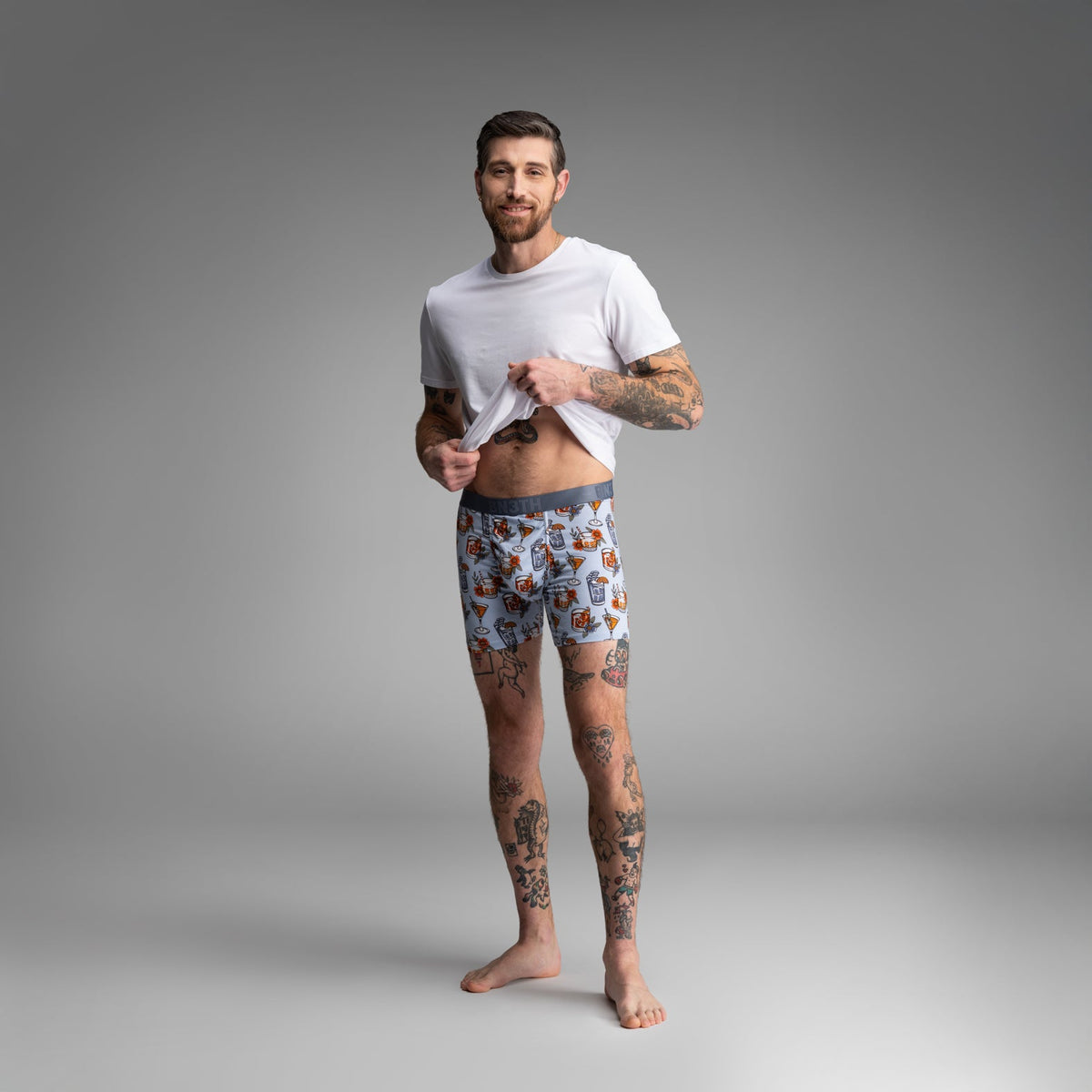 Essentials Boxer Brief: Prohibition - Blue