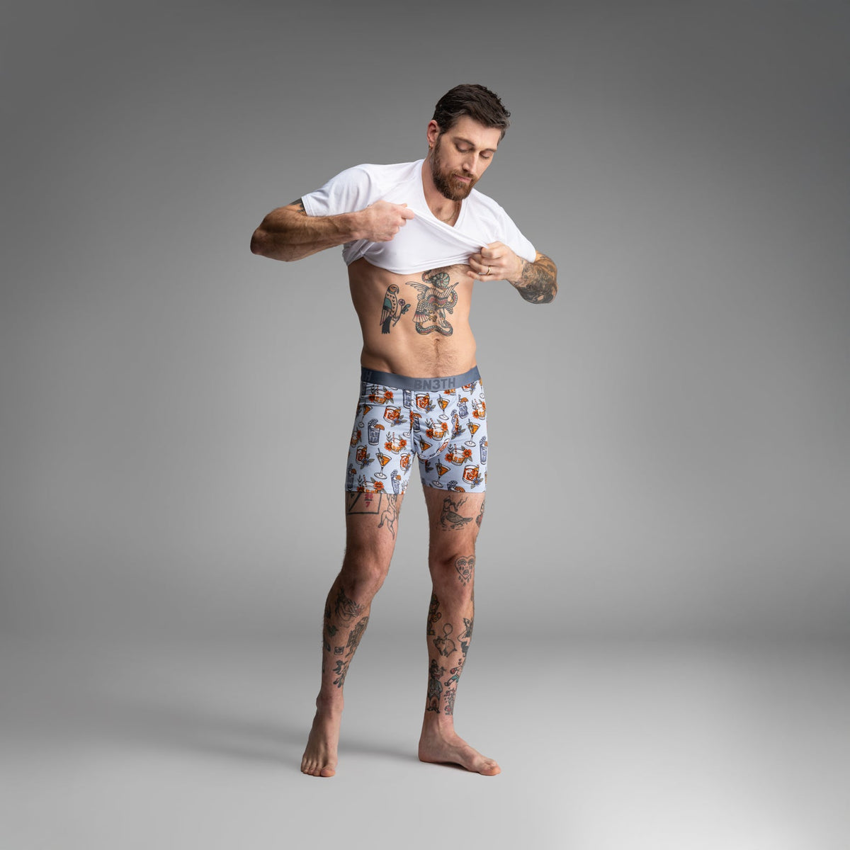 Essentials Boxer Brief: Prohibition - Blue