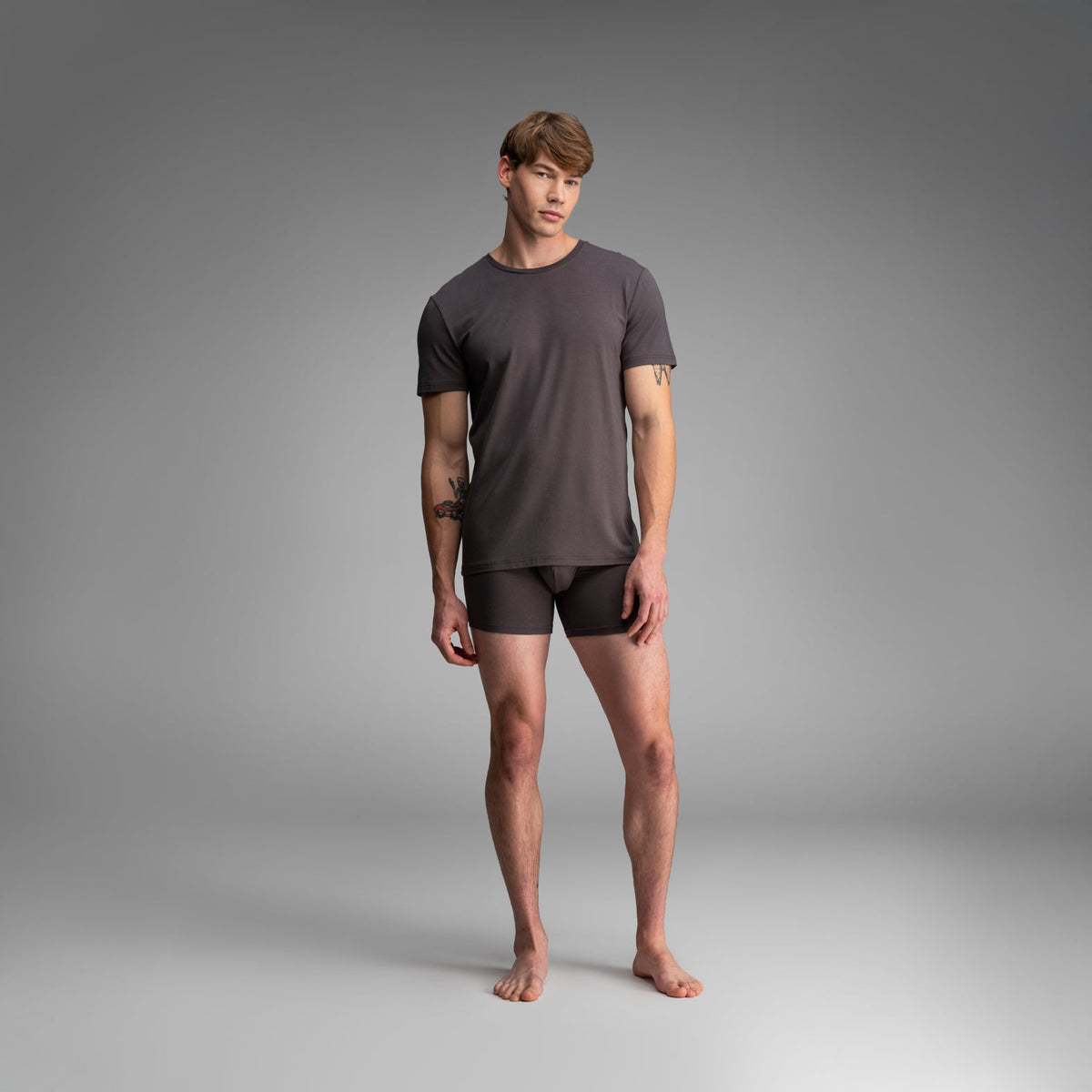 Essentials Crew T-Shirt : Smoke Green