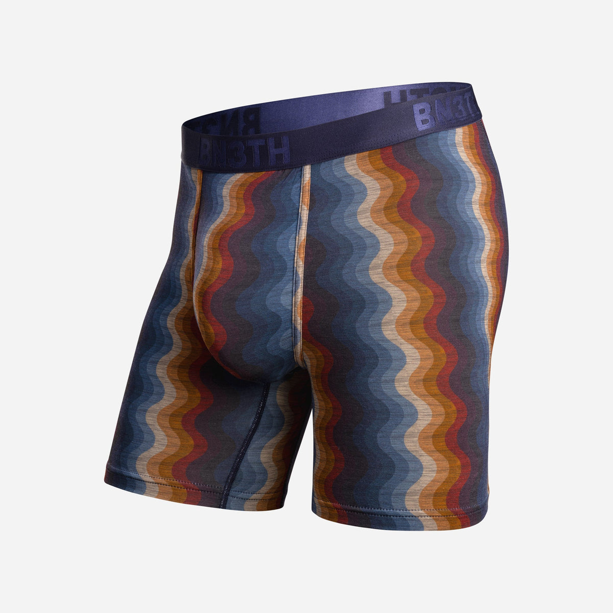 Classic Icon Boxer Brief : Retro Wave Black