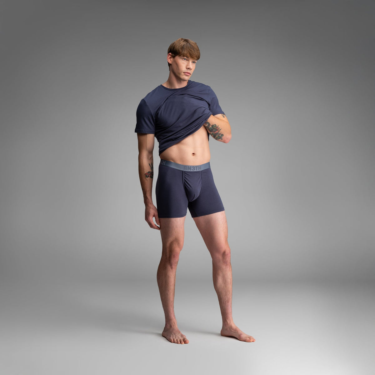 Essentials Boxer Brief : Midnight Navy 3 Pack