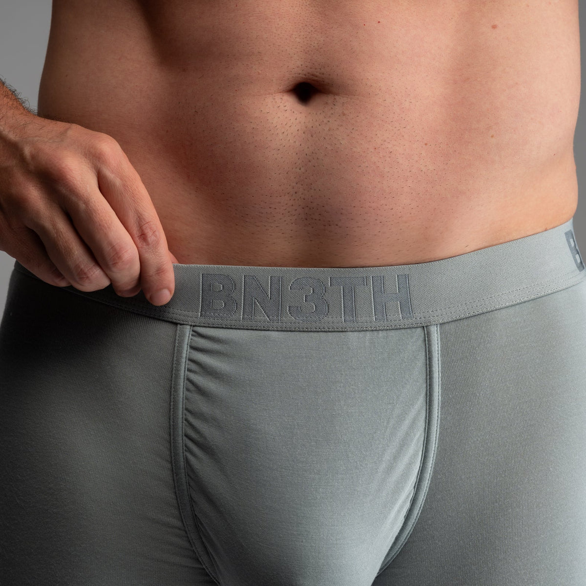 Classic Icon Boxer Brief:  Slate