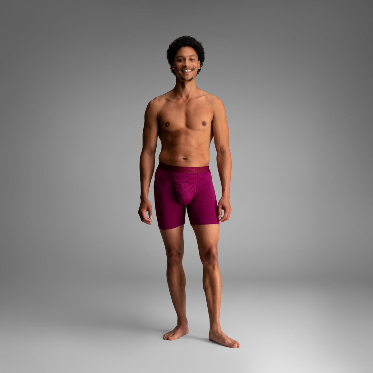 Classic Icon Boxer Brief:  Purple Potion