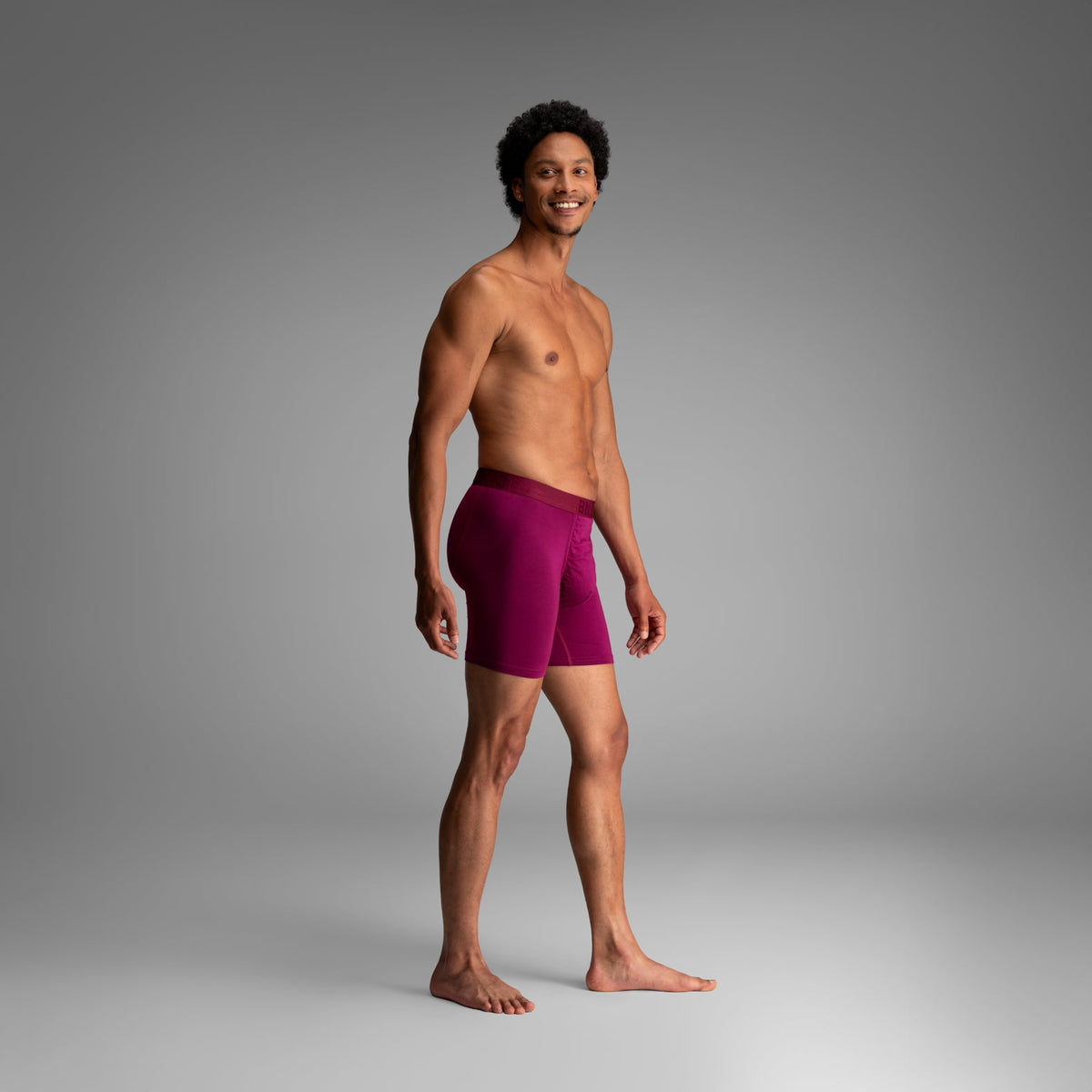 Classic Icon Boxer Brief:  Purple Potion
