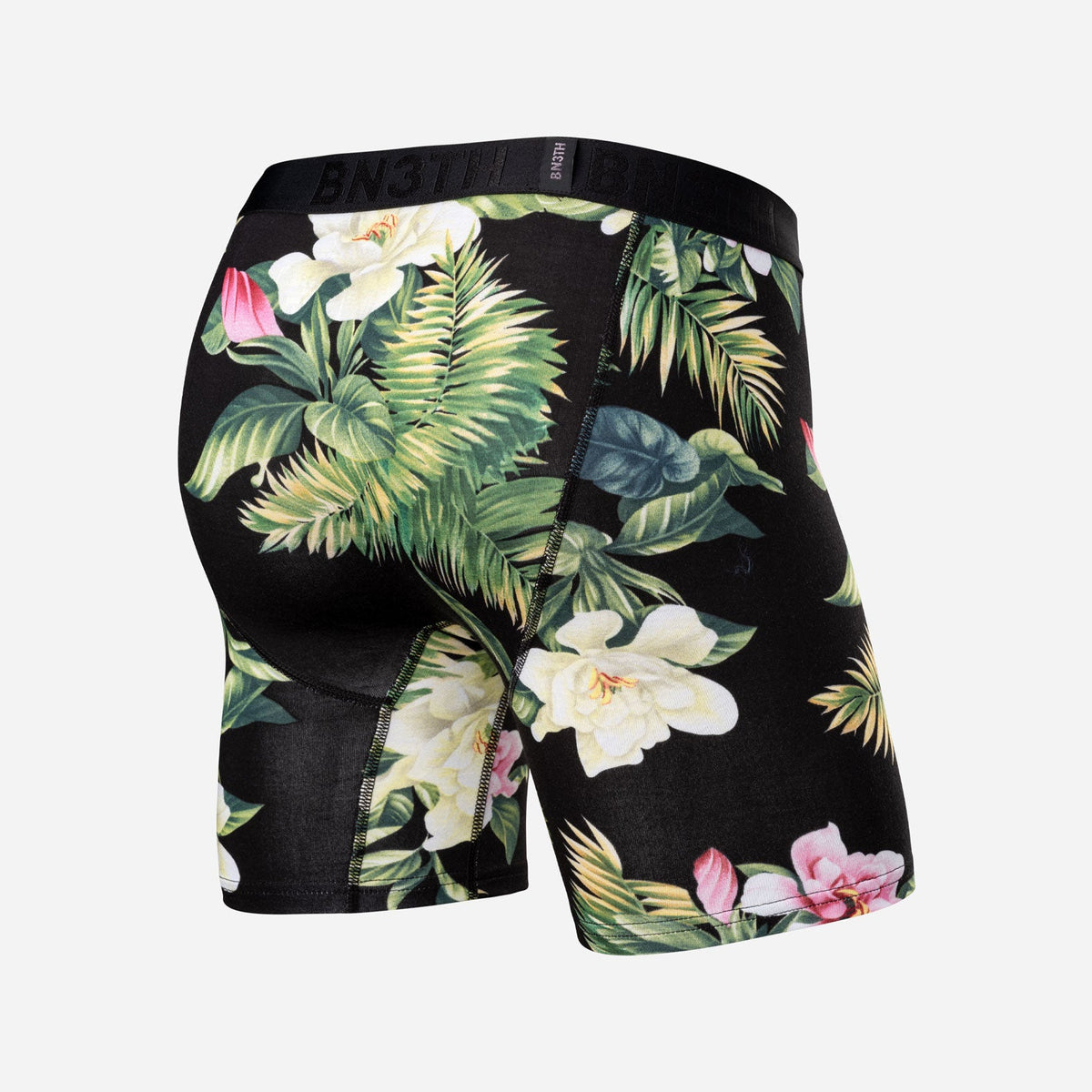 Classic Icon Boxer Brief:  Magnolia - Black