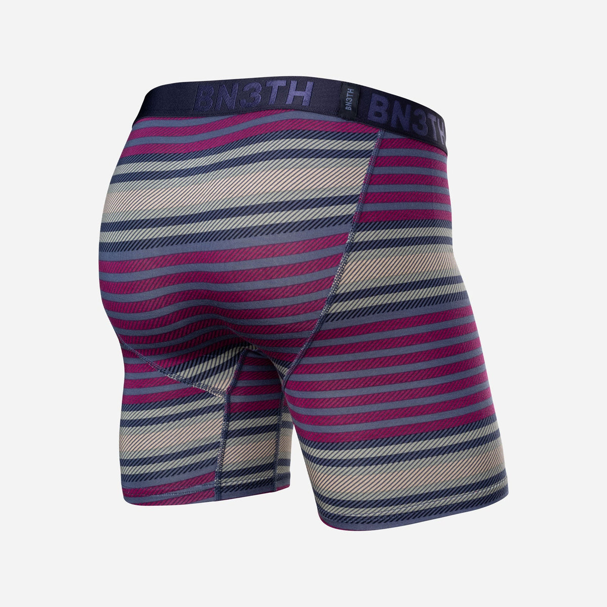 Classic Icon Boxer Brief:  Blanket Stripe - Navy