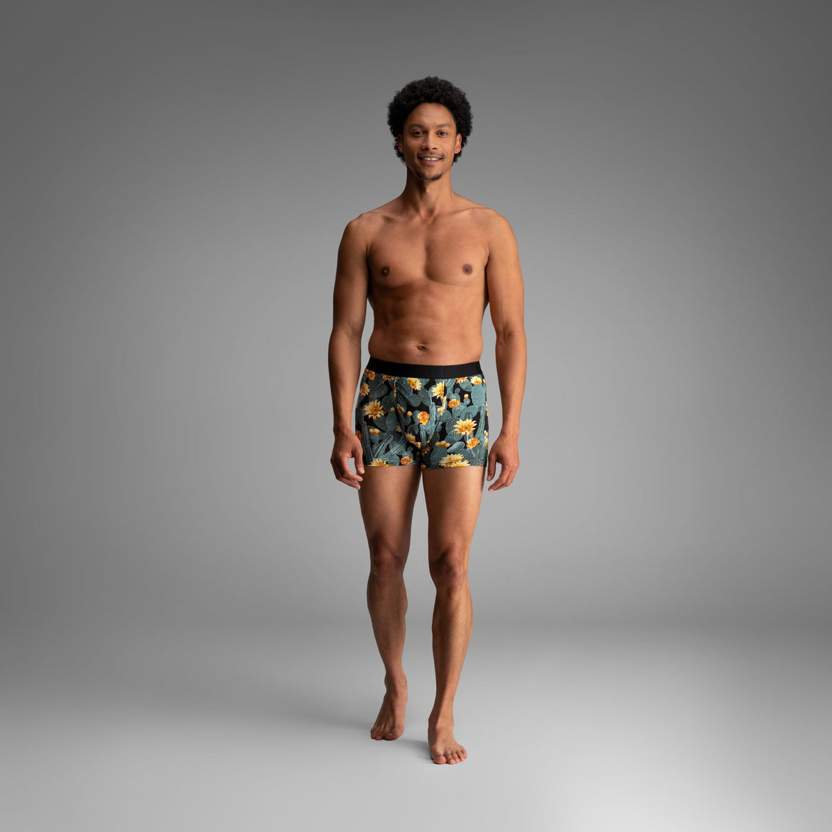 Classic Icon Trunk:  Cactus Blossom - Black