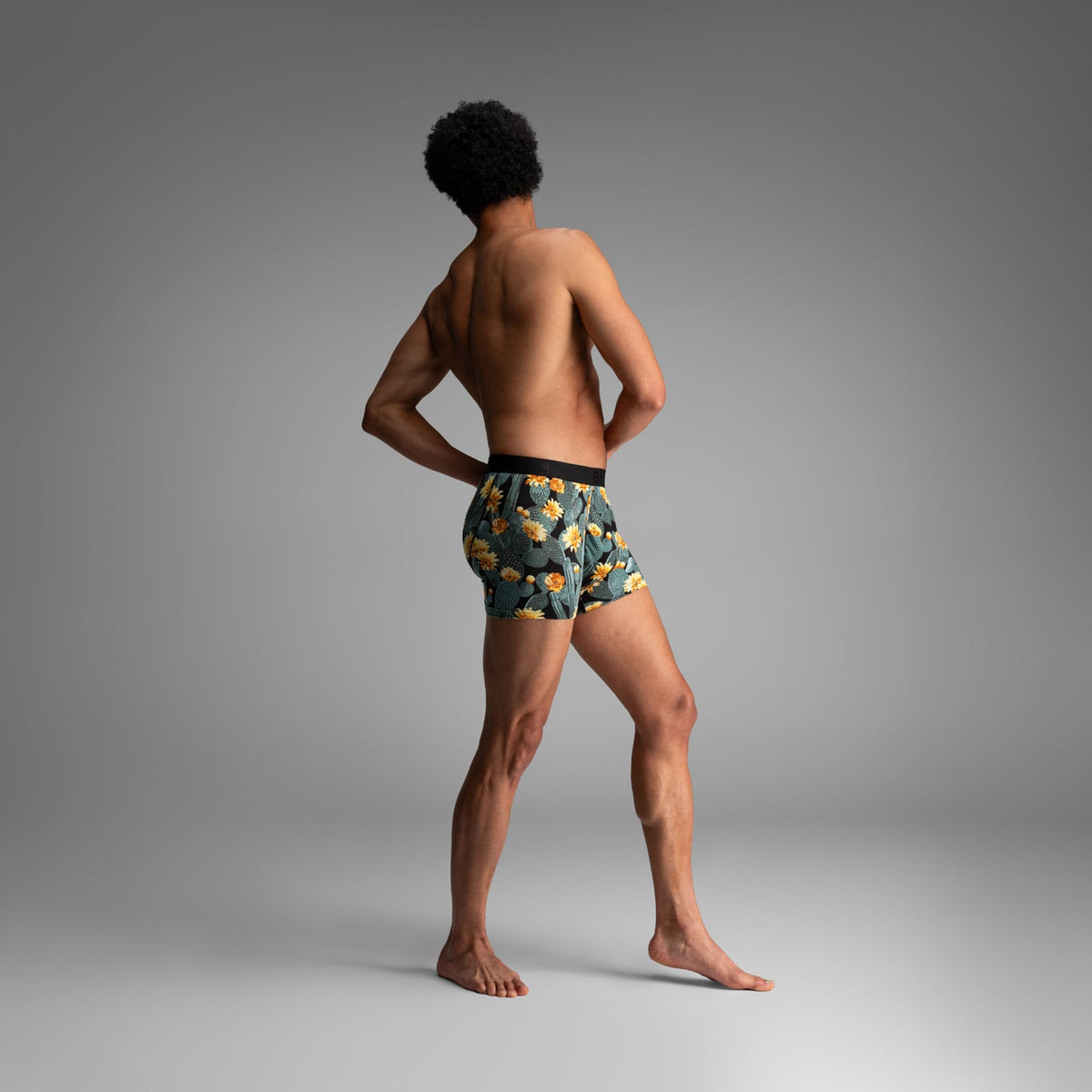 Classic Icon Trunk:  Cactus Blossom - Black