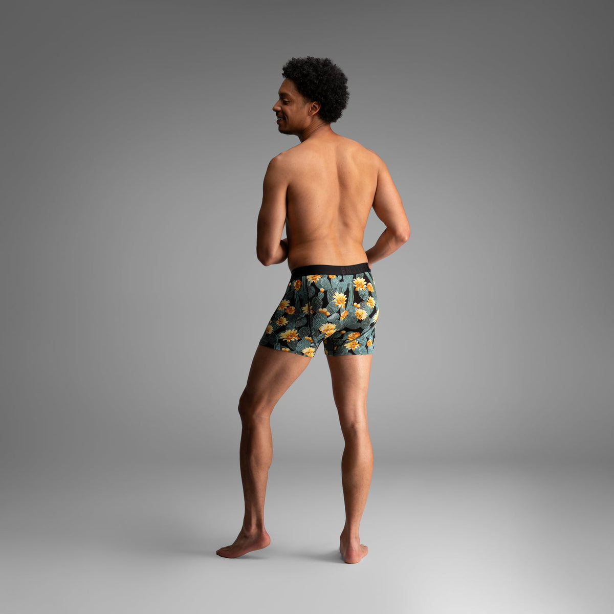 Classic Icon Trunk:  Cactus Blossom - Black