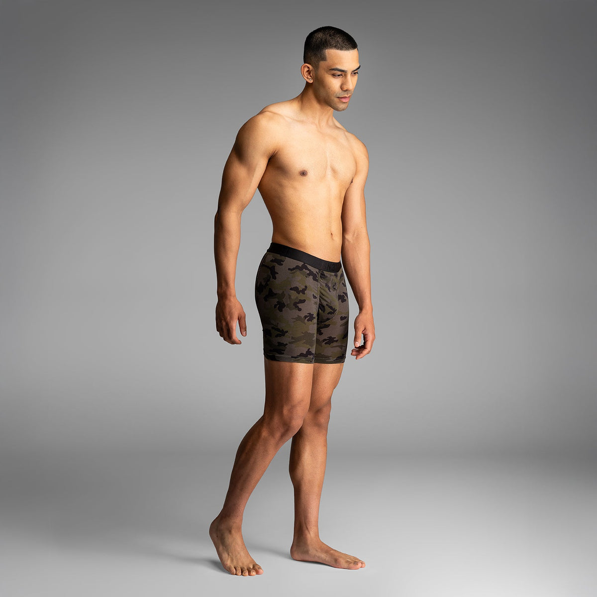 Classic Icon Boxer Brief : Camo Woodland