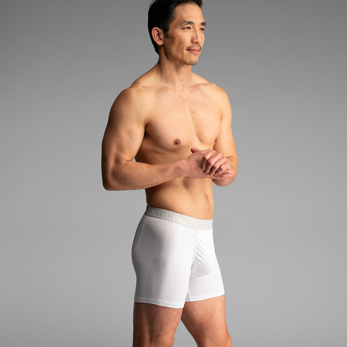 Essentials Boxer Brief : White